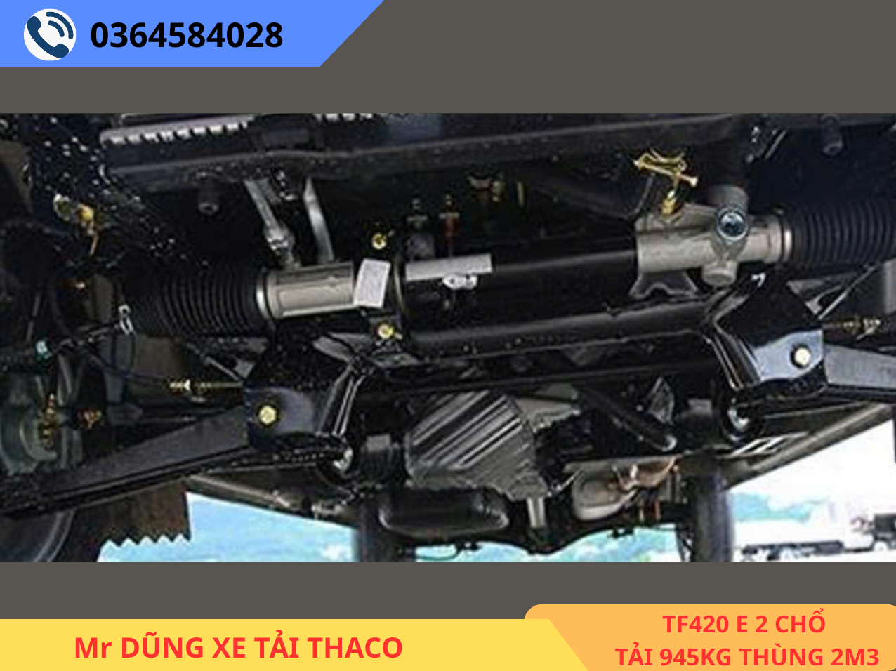 TF480 2 CHỔ DÀI 2M9 TẢI 945KG khung gầm xe tải van thaco TF480 2 chổ tải 945kg thùng 2m9